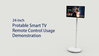 Protable Smart TV Remote Control Usage Demonstration